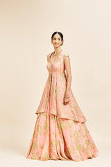 Saloni lehenga set_ Peach RTS