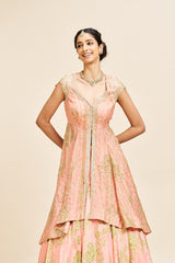 Saloni lehenga set_ Peach RTS
