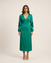 Muse Green Dress RTS