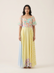 Veroni Dress- Blue