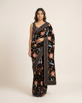 Siya Black Saree with Blouse