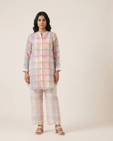 Chika Co Ord Set- Multi Colour Checks