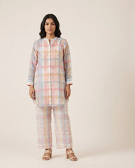 Chika Co Ord Set- Multi Colour Checks