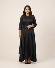 Rosie Dress with Jacket- Black RTS