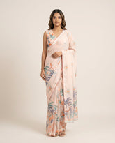 Seashell Ivory Saree with Blouse
