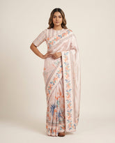 Classic Ivory Saree with Blouse