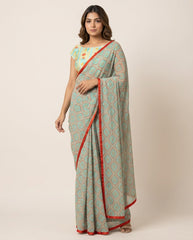Aimi Saree Set- Green