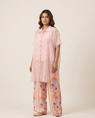Sada Kurtha Set- Pink