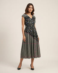 Vidhi Dress- Black