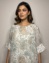 Koto Kaftan Dress- Green