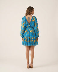 Siya Dress- Blue RTS