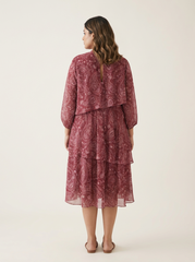 Sue Dress- Maroon