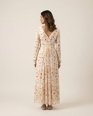 Tanvi Dress- Peach RTS