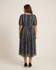 Diya Dress- Black RTS