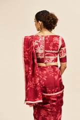 Vedita saree set _ Red RTS