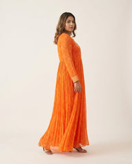 Mayra Dress- Orange