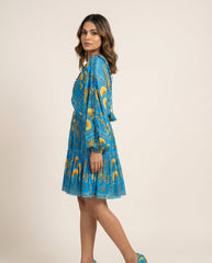 Siya Dress- Blue RTS