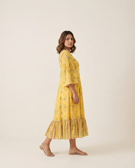 Sanya Dress- Yellow RTS
