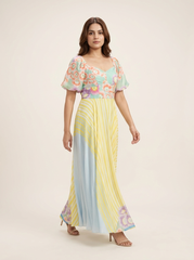 Veroni Dress- Blue