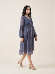 Umi Dress- Dark Blue