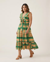 Eisha Dress- Green RTS