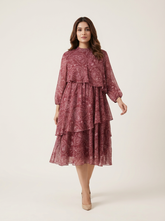 Sue Dress- Maroon