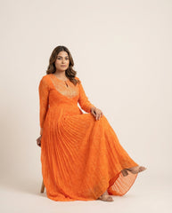 Mayra Dress- Orange