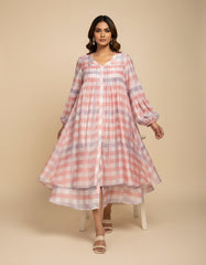 Shiki Dress- Pink Checks