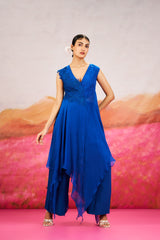 Mina Top With Bottom - Blue