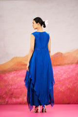 Mina Top With Bottom - Blue