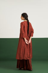 Jenna Top with Bottom - Brown