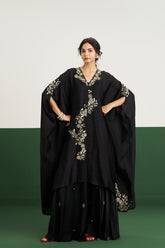 Farah Kaftan Set - Black