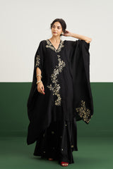 Farah Kaftan Set - Black