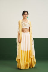 Freya 3 Piece Set - Ivory & Yellow