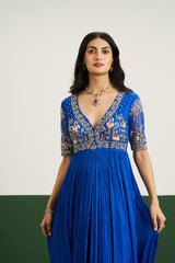 Emily Dress - Cobalt Blue
