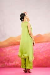 Maura Top With Bottom - Green