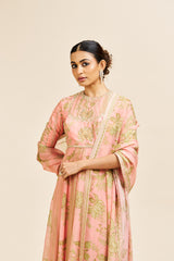 Sadhna Dress with Dupatta_ Peach RTS