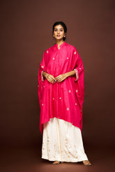 Saira kaftan set - Hot pink