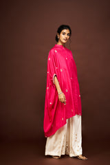 Saira kaftan set - Hot pink RTS