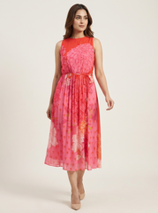 Mirna Dress- Red