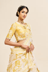Ridhima lehenga set with dupatta_ Yellow RTS