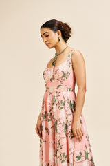 Amal jumpsuit _ Blush pink RTS