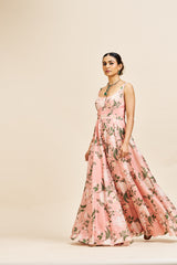 Amal jumpsuit _ Blush pink RTS