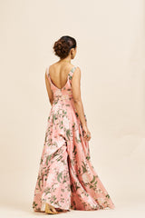 Amal jumpsuit _ Blush pink RTS