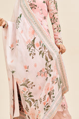 Aadhya Set with Allover Embroidery & Embroidered Dupatta_ Blush pink