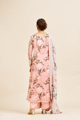 Aadhya Set with Allover Embroidery & Embroidered Dupatta_ Blush pink