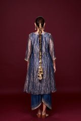 Zennet Blue Kurta Set