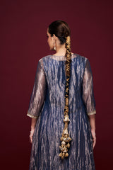 Zennet Blue Kurta Set