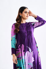 Purple Floral Co Ord Set RTS