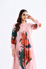 Coral Floral Co-ord Set